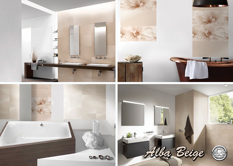 Плочки за баня ALBA BEIGE