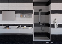 Плочки за баня PLAZA BLACK